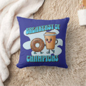 Breakfast of Champions クッション (ブランケット)