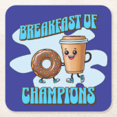 Breakfast of Champions スクエアペーパーコースター (正面)