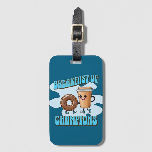 Breakfast of Champions ラゲッジタグ (正面縦)