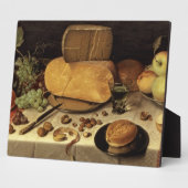 Breakfast Still Life, 1613 (キャンバス上の油) フォトプラーク (側面)