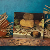 Breakfast Still Life, 1613 (キャンバス上の油) フォトプラーク (側面)