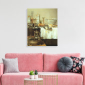 Breakfast Still Life, 1638 キャンバスプリント (インサイチュ (リビング))