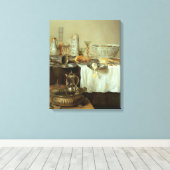 Breakfast Still Life, 1638 キャンバスプリント (インサイチュ (ウッドフロア))