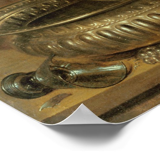 Breakfast Still Life, 1638 ポスター (角)