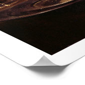 Breakfast Still Life (oil on panel) ポスター (角)