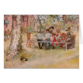 Breakfast Under the Big Birch by Carl Larsson (正面横)