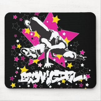 Breakgirlのマウスパッド マウスパッド