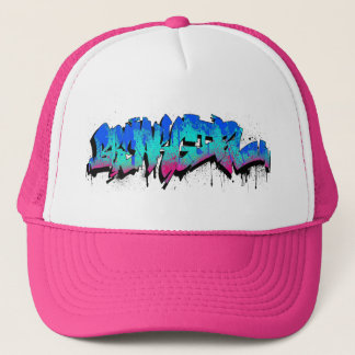 Breakgirl_TruckerCap_blueturq キャップ