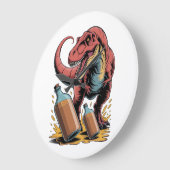 Breaking Big Bottles ラージ壁時計 (傾斜)