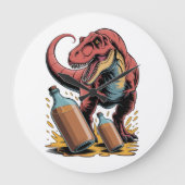 Breaking Big Bottles ラージ壁時計 (正面)