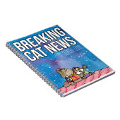 Breaking Cat Newsサンデーアートノート ノートブック (右側)