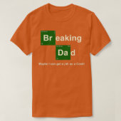 Breaking Dad Tシャツ (デザイン正面)