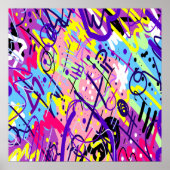 Breaking Free:抽象芸術・アート ポスター (正面)