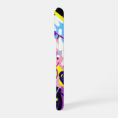 Breaking Free:抽象芸術・アート iPhoneケース (左側面)