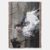 Breaking Free – 野生の馬 スローブランケット (正面縦)