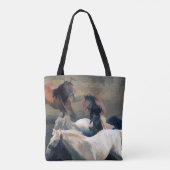 Breaking Free – 野生の馬 トートバッグ (裏面)