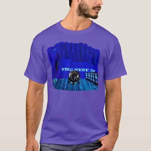 Breaking Free Glitch InHE SYSTEM オリジナルギフト Tシャツ (正面)