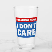 Breaking News タンブラーグラス (正面)