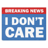 Breaking News テーブルクロス (正面(横))