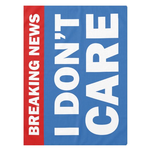 Breaking News テーブルクロス (正面)