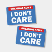 Breaking News バッジ (正面＆裏面)