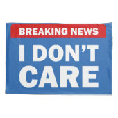 Breaking News 枕カバー (裏面)