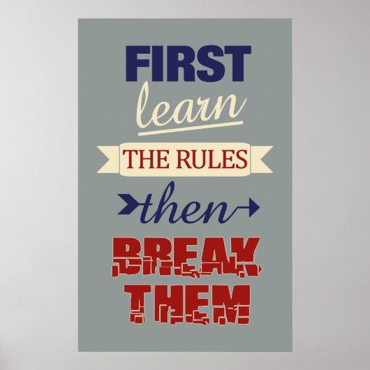 Breaking Rulesポスター ポスター (正面)