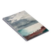 Breaking Storm, Coast of Maine by Winslow Homer ノートブック (右側)