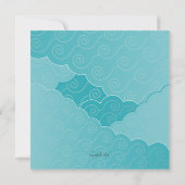 Breaking Sun Post 結婚's Brunch 招待状 (裏面)