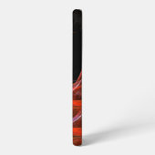 Breaking the Circle Vortex of Fire Abstract Art Samsung Galaxyケース (左側面)