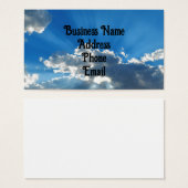 Breaking Through Cloud名刺 (正面&裏面)