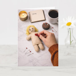 Breaking Up Is Hard To Do Closure Voodoo Doll カード