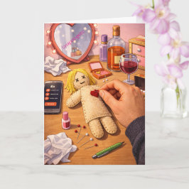 Breaking Up Is Hard To Do Unapologetic Illustratio カード