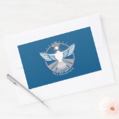 Breakroomフラグシール(x4) 長方形シール (封筒)