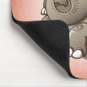 Breaks Hip While Elephantスペインの王の狩り マウスパッド (コーナー)