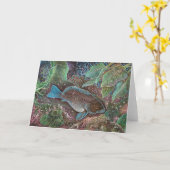 Breakseaのタラの挨拶状 カード (黄色い花)