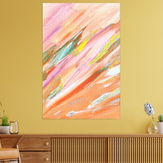 Breakthrough Acrylic Wall Art キャンバスプリント (インサイチュ (リビング))