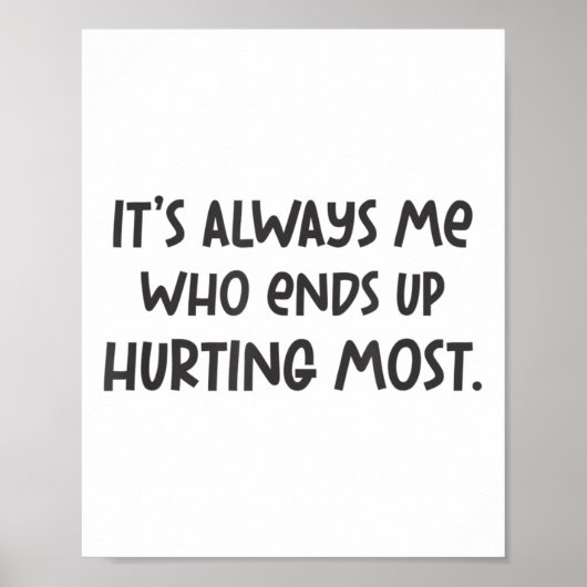 Breakupテーマの頭部が悲しいクールグラフィックの破損Lを傷つける ポスター (正面)