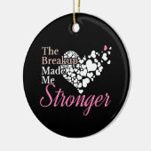 Breakup Made Me Strengther - Recovery Support セラミックオーナメント (左)