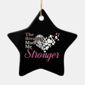Breakup Made Me Strengther - Recovery Support セラミックオーナメント (正面)
