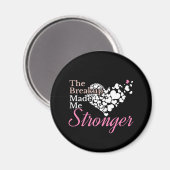 Breakup Made Me Strengther - Recovery Support マグネット (正面/裏面)