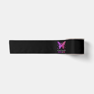 Breast Cancer and Domestic Violence Awareness サテンリボン