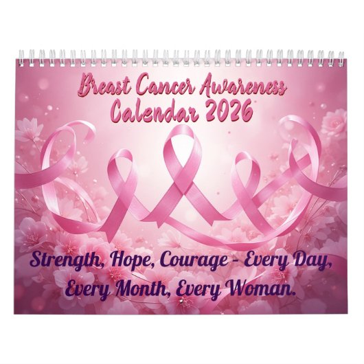 Breast Cancer Awareness Calendar 2026 カレンダー (カバー)