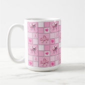 Breast Cancer Awareness Coffee Mug  コーヒーマグカップ (左)
