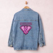Breast Cancer Awareness Diamond Logo デニムジャケット (ハンガー)
