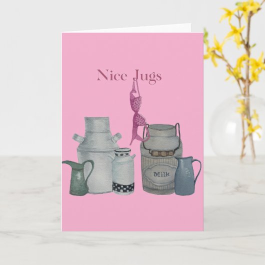 Breast cancer awareness greeting card カード (黄色い花)