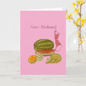 Breast cancer awareness greeting cards カード (黄色い花)