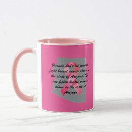 Breast Cancer Awareness in Arizona coffee mug  マグカップ