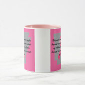 Breast Cancer Awareness in Arkansas  マグカップ (中央)