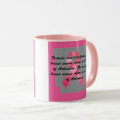 Breast Cancer Awareness in Arkansas  マグカップ (正面右)